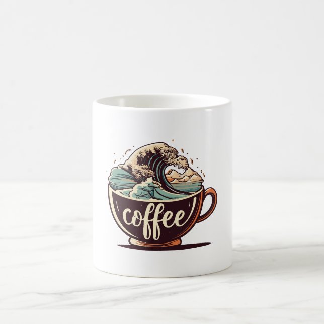 Den Stora Kaffe-Vågen Kaffemugg (Center)