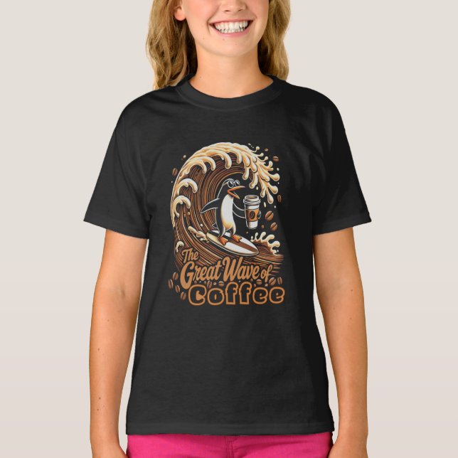 Den Stora Kaffevågen T Shirt (Framsida)