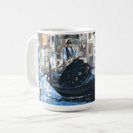 Den stora kanalen i Venedig Edouard Manet Kaffemugg