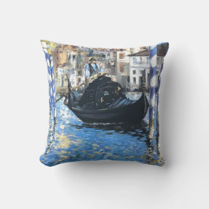 Den stora kanalen i Venedig Edouard Manet Kudde