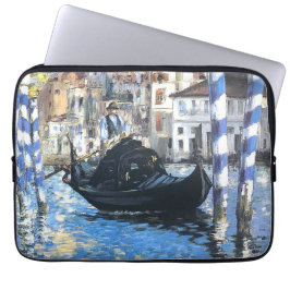 Den stora kanalen i Venedig Edouard Manet Laptop Fodral