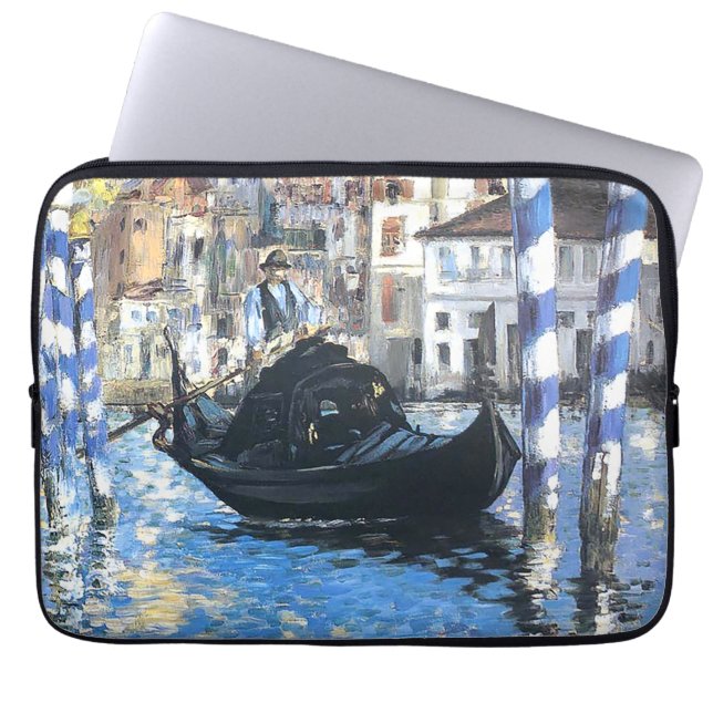 Den stora kanalen i Venedig Edouard Manet Laptop Fodral (Framsidan)