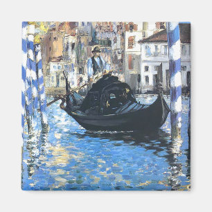 Den stora kanalen i Venedig Edouard Manet  Magnet