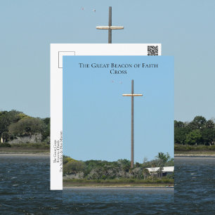 Den stora korsfyrens tro St Augustine FL Vykort