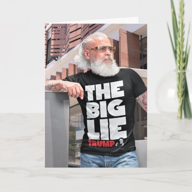 Den stora Ljug! Kort (Framsida)