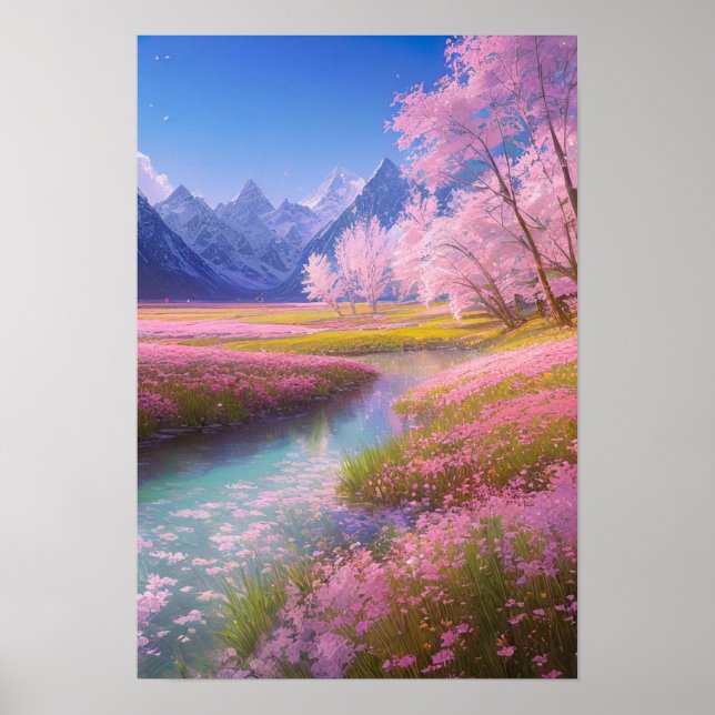 Den stora Lugnen av naturens känsliga beröring Poster (Framsidan)