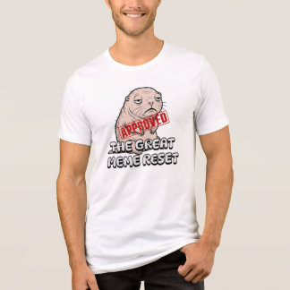 Den stora meme-återställningen Uttråkad Naken Mull T Shirt