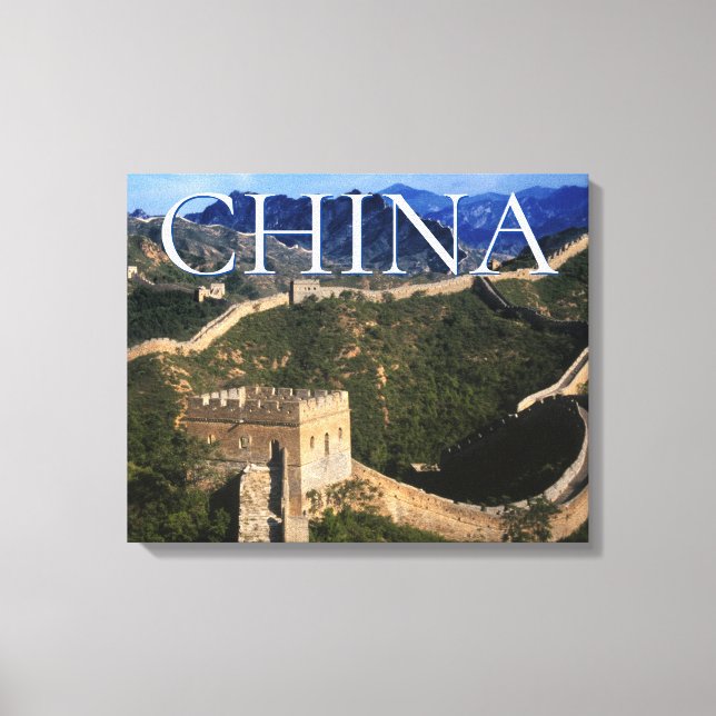 Den stora muren | Jinshanling, Kina Canvastryck (Framsida)