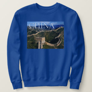 Den stora muren Jinshanling, Kina Lång Ärmad Tröja