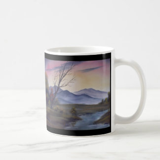 Den stora nedgången MountainsTwo sid muggen Kaffemugg