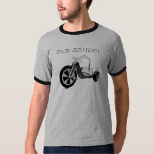 Den stora old school rullar t shirt