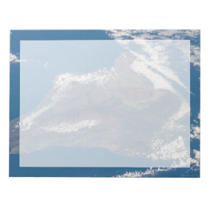 Den stora ön Hawaii och dess berg Anteckningsblock