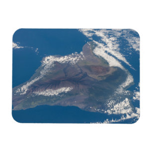 Den stora ön Hawaii och dess berg Magnet