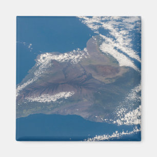 Den stora ön Hawaii och dess berg Magnet