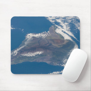 Den stora ön Hawaii och dess berg Musmatta