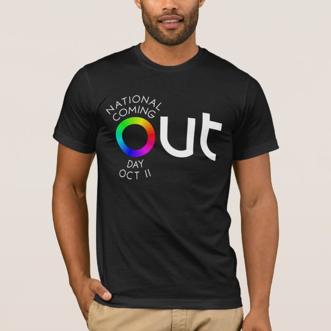Den stora OUTmörkT-tröja T-shirt (Framsida)