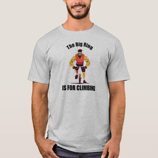 Den stora Ring är för klimatcykling T Shirt (Framsida)