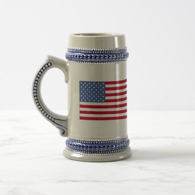 Den stora röda en amerikanen Stein Sejdel (Vänster)