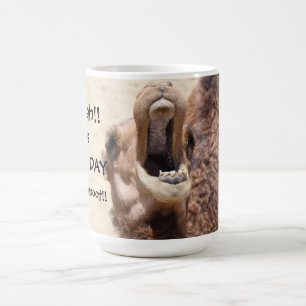 Den stora skvallrade kamlet ha sex med dagmuggen, kaffemugg
