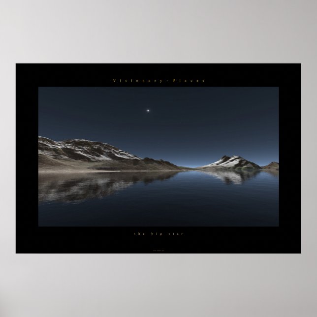 den stora stjärnan poster (Framsidan)