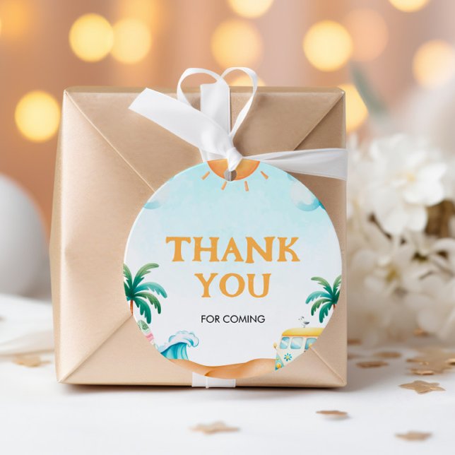 Den stora, Surfa födelsedagen Gåvor Etiketter (Skapare uppladdad)