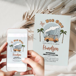 Den stora Surfans upp-födelsedagsinbjudan Inbjudningar