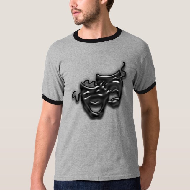 Den stora svarten maskerar RingerT-tröja T-shirt (Framsida)