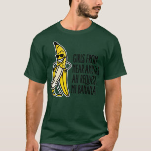 Den stora utmaningen att släppa bananen sång t shirt