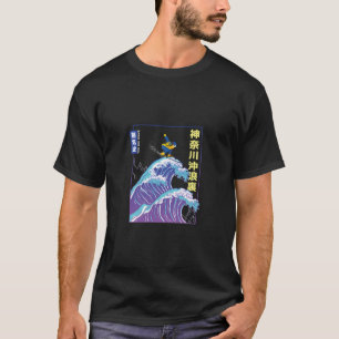 Den stora vågen av japanska vågorna av Kanagawa Ae T Shirt