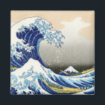 Den stora vågen av Kanagawa Katsushika Hokusai Magnet<br><div class="desc">DET MEST POPULAR SAKER: com com com.</div>