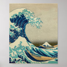 Den stora vågen vid Kanagawa — Hokusai