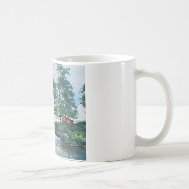 Den stora vargen pekar kaffemugg (Höger)