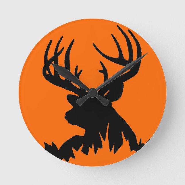 DEN STORA WHITETAILBOCKVÄGGEN TAR TID PÅ RUND KLOCKA (Framsida)