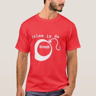 Den storartade dawahtshirten med textislam är tee