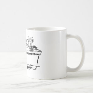 Den storartade Herr Chim: Workin Kaffemugg