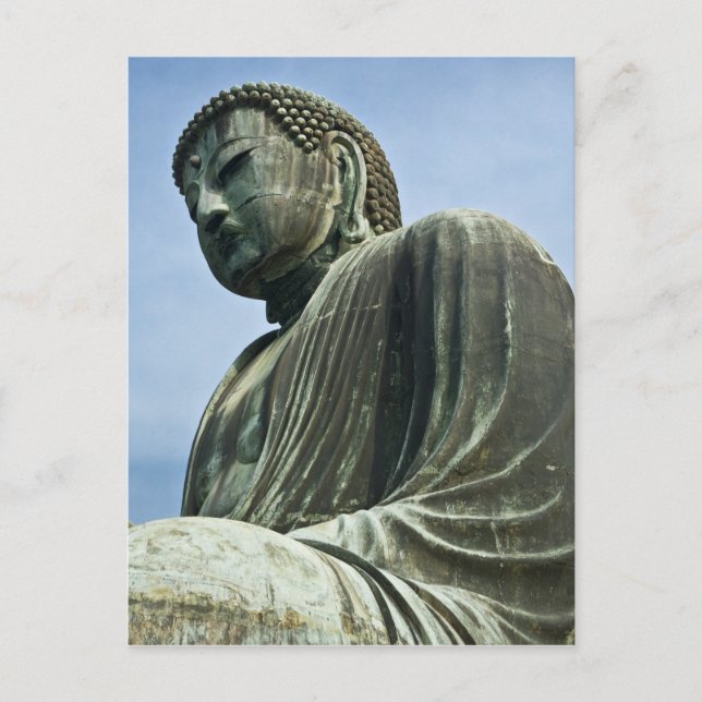 Den store Buddha i Kamakura även känd som Vykort (Framsida)