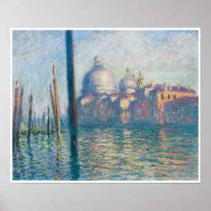 Den storslagna kanalen, Claude Monet Poster