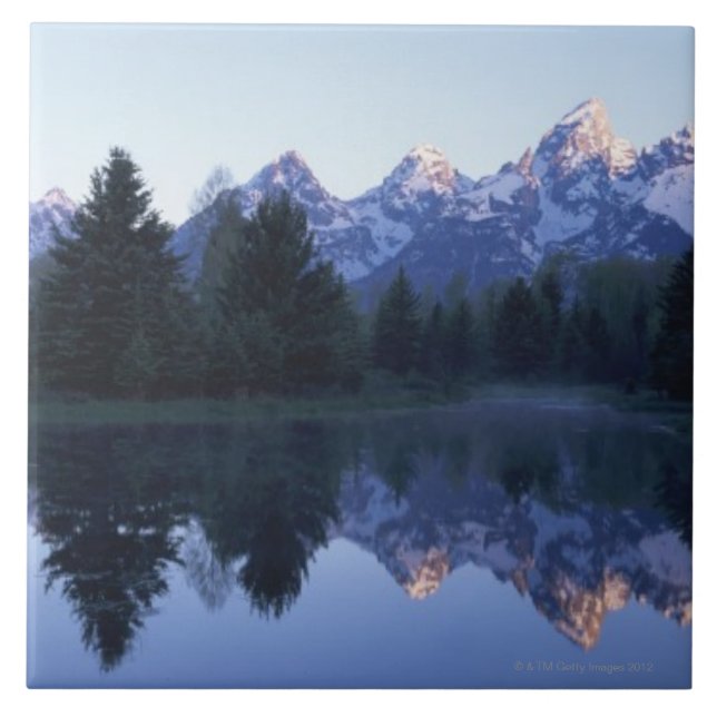 Den storslagna Teton nationalparken, Teton Kakelplatta (Framsidan)
