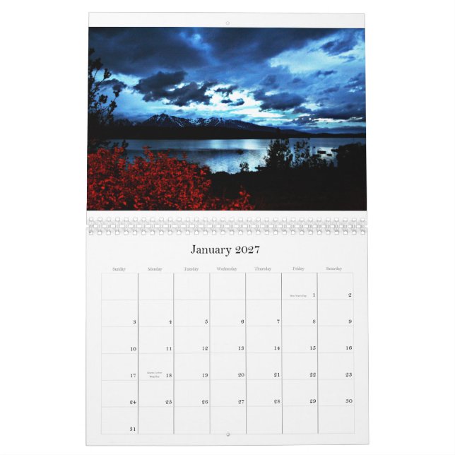 Den storslagna Tetonsen Kalender (Jan 2027)