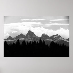 Den storslagna Tetonsen Poster
