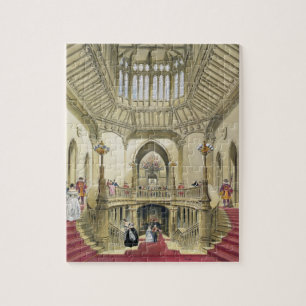 Den storslagna trappuppgången, Windsor slott, fr Pussel