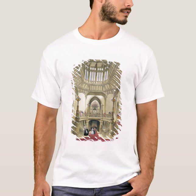 Den storslagna trappuppgången, Windsor slott, från T-shirt (Framsida)