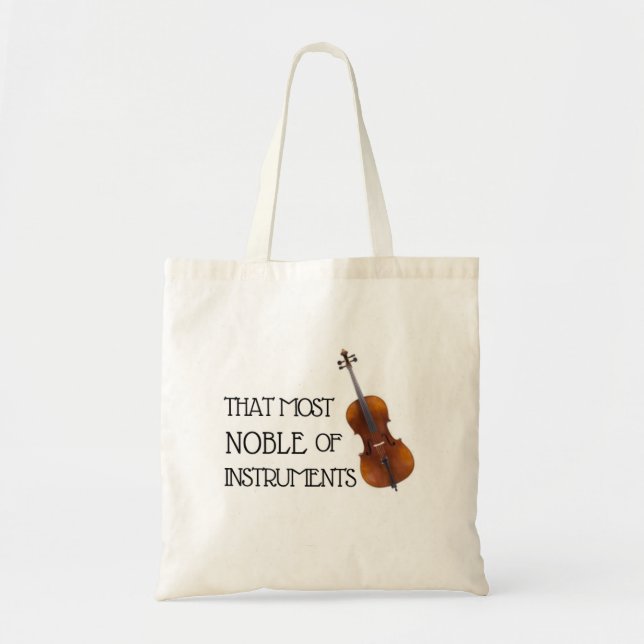 Den största bristen på instrument - Cello Tygkasse (Framsidan)