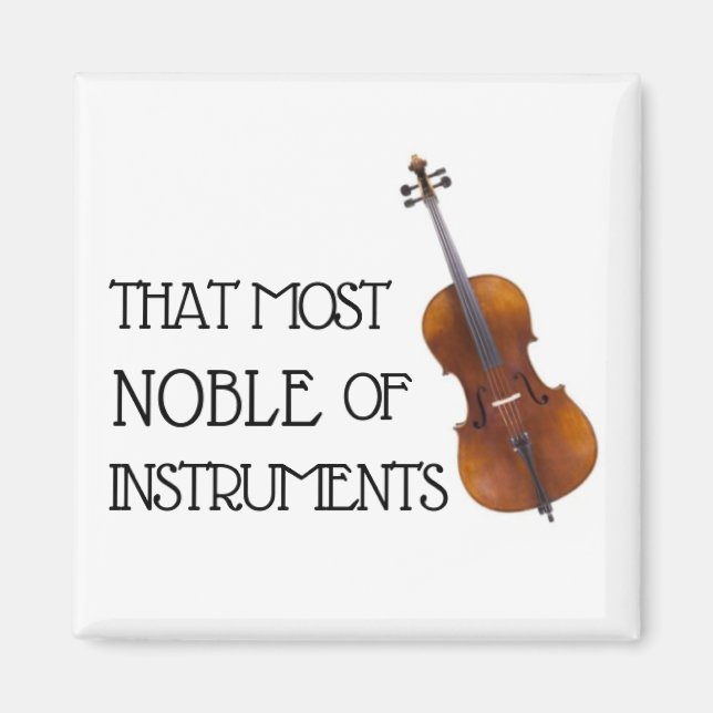 Den största delen av instrumenten - Cello Magnet (Framsidan)
