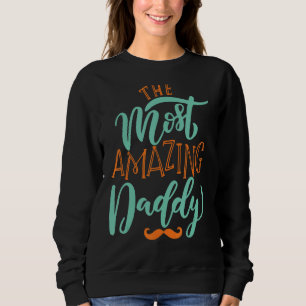 Den största Fantastisk pappa Fars dag Pappa Vintag T Shirt