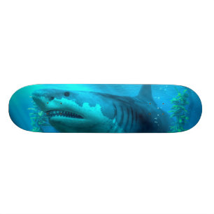 Den största hajen mini skateboard bräda 18,5 cm