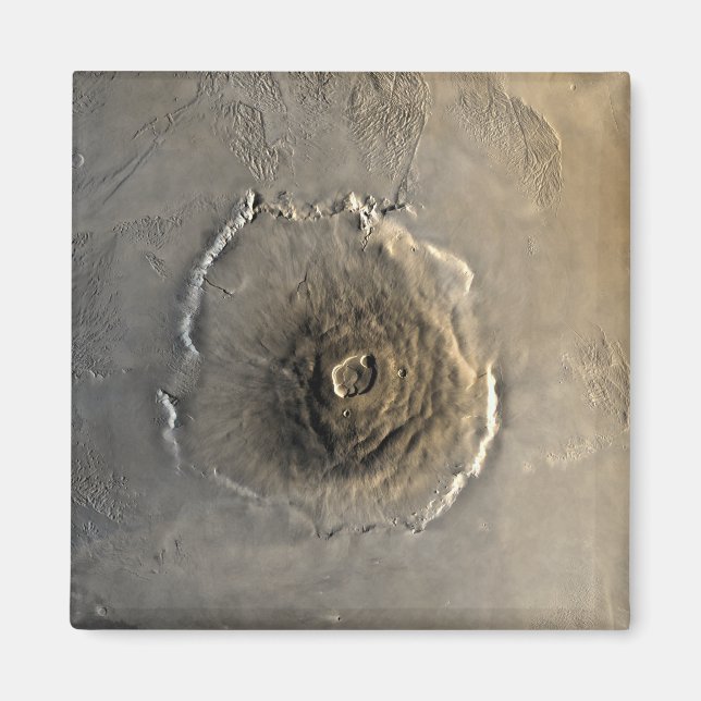 Den största kända vulkanen i solsystemet magnet (Framsidan)