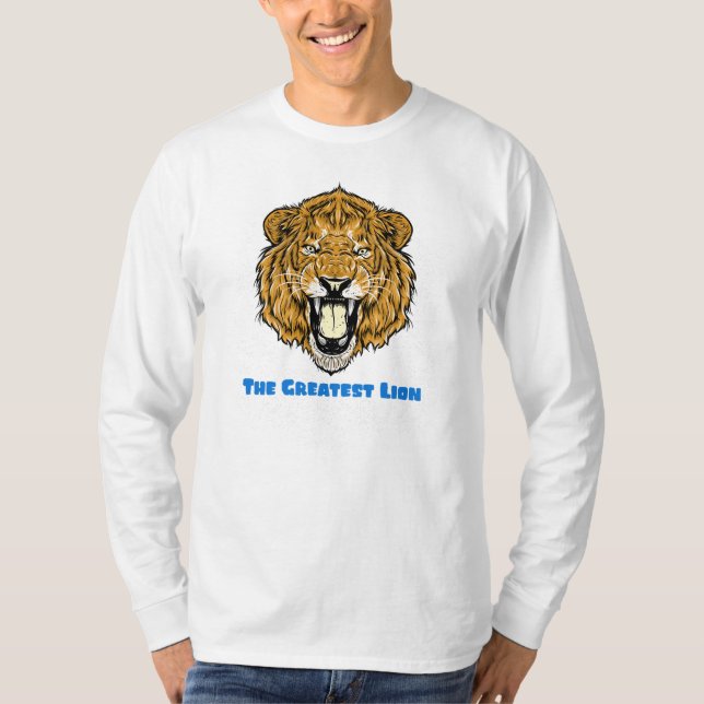 Den Största Lejonet T Shirt (Framsida)