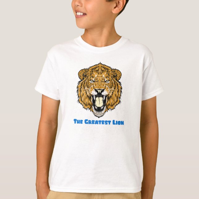 Den Största Lejonet T Shirt (Framsida)