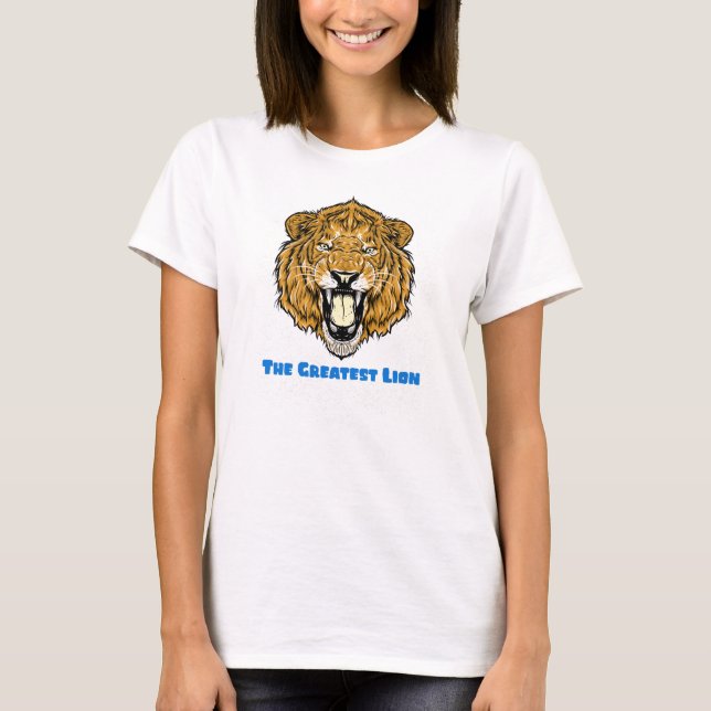 Den Största Lejonet T Shirt (Framsida)